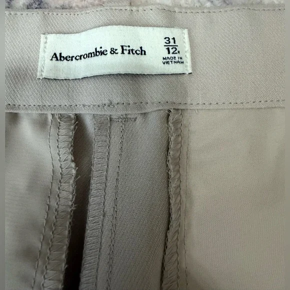 Abercrombie & Fitch Sloane Tailored Wide Leg Pant Size 12 - Picture 5 of 9
